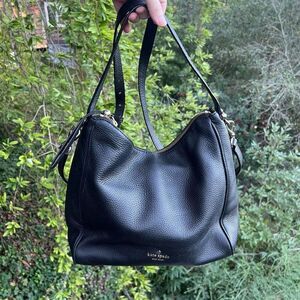 KATE SPADE Charles Street Small Haven Leather Hobo Shoulder Bag AUTHENTIC